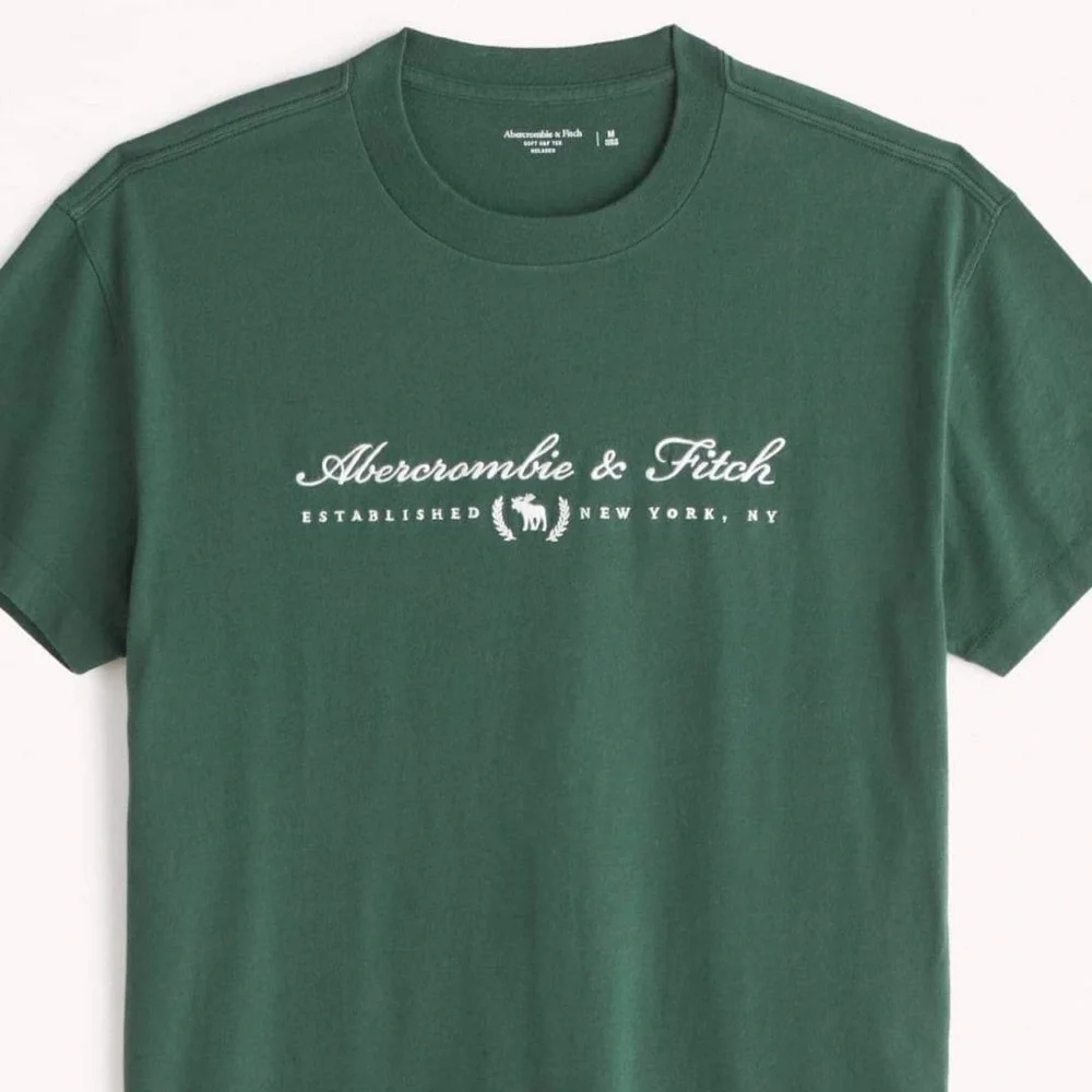 Abercrombie and Fitch Logo Tee size XXL NWT